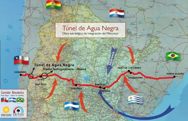 Túnel de Agua Negra Chile Argentina San Juan